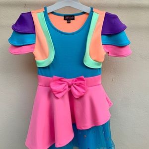 Girl Colorful JoJo’s Birthday Dress 👗